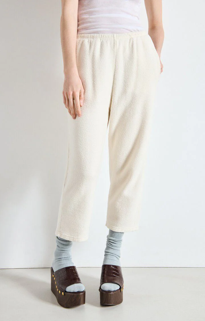 Women's joggers Bobypark | Pants Ecru | BOBY05A - Image 3