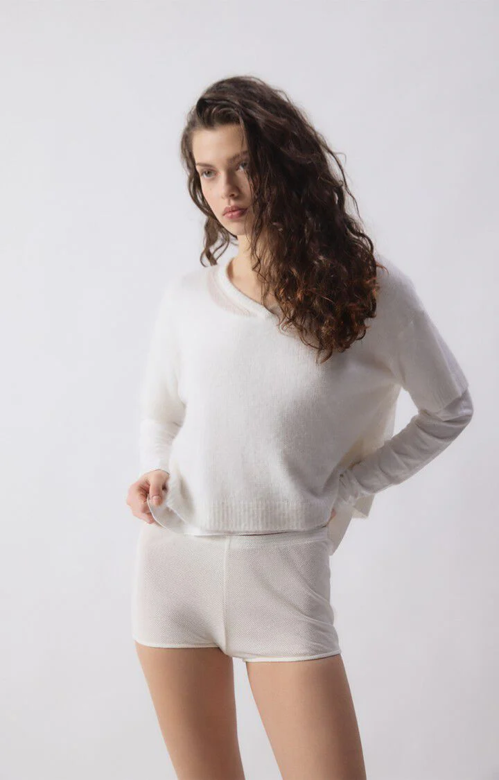 American Vintage Women's Short Sleeve Jumper | BOD18B - Image 2