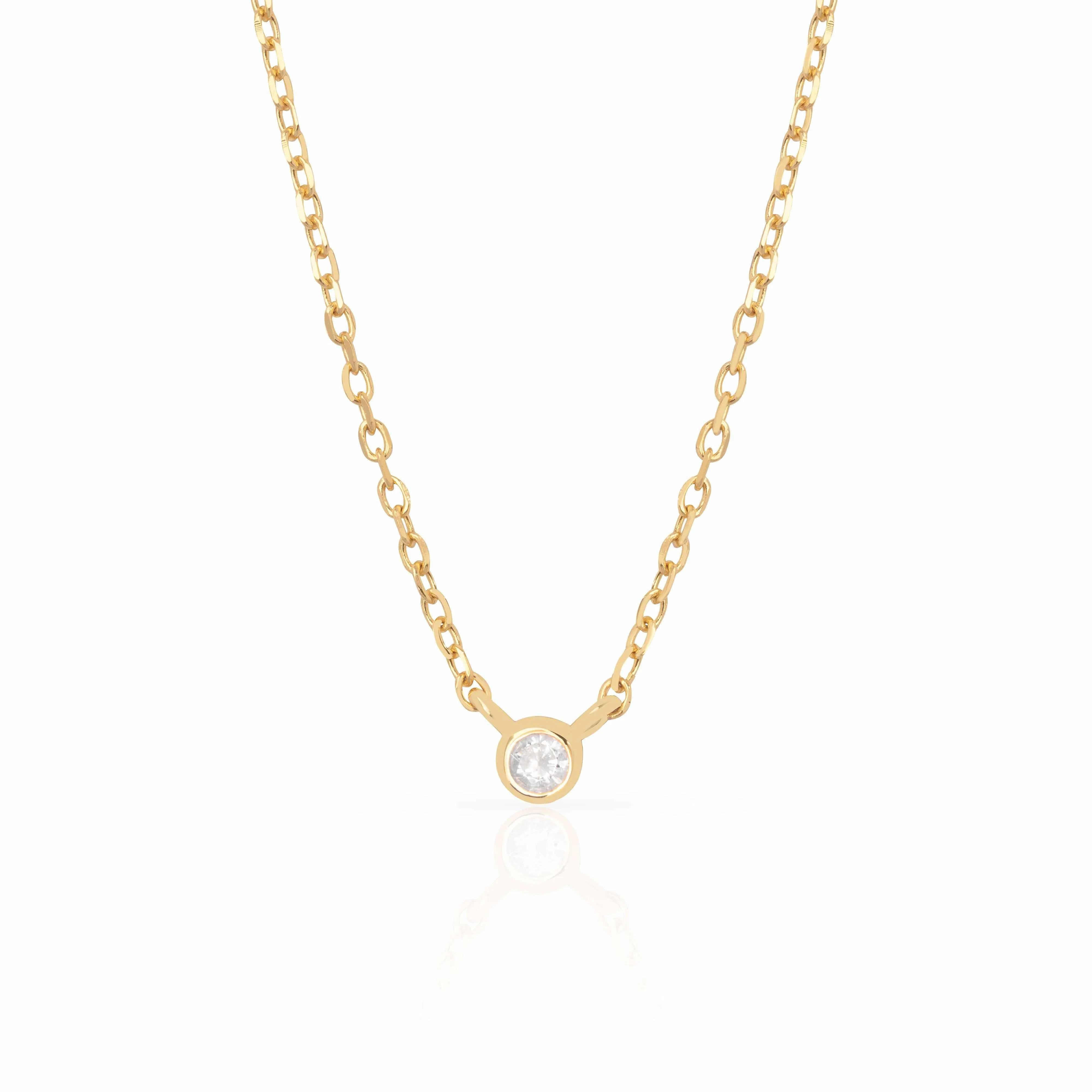 Anya Bezel Necklace - Image 10