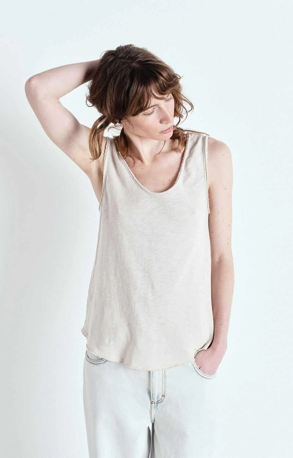 American Vintage G-SON29G – Mid-Length Trapeze Tank Top - Image 3