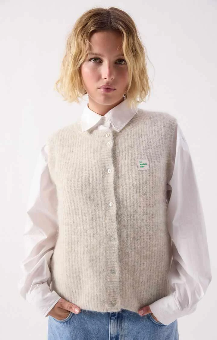 Women's cardigan vest | T-EAST19M - Image 7