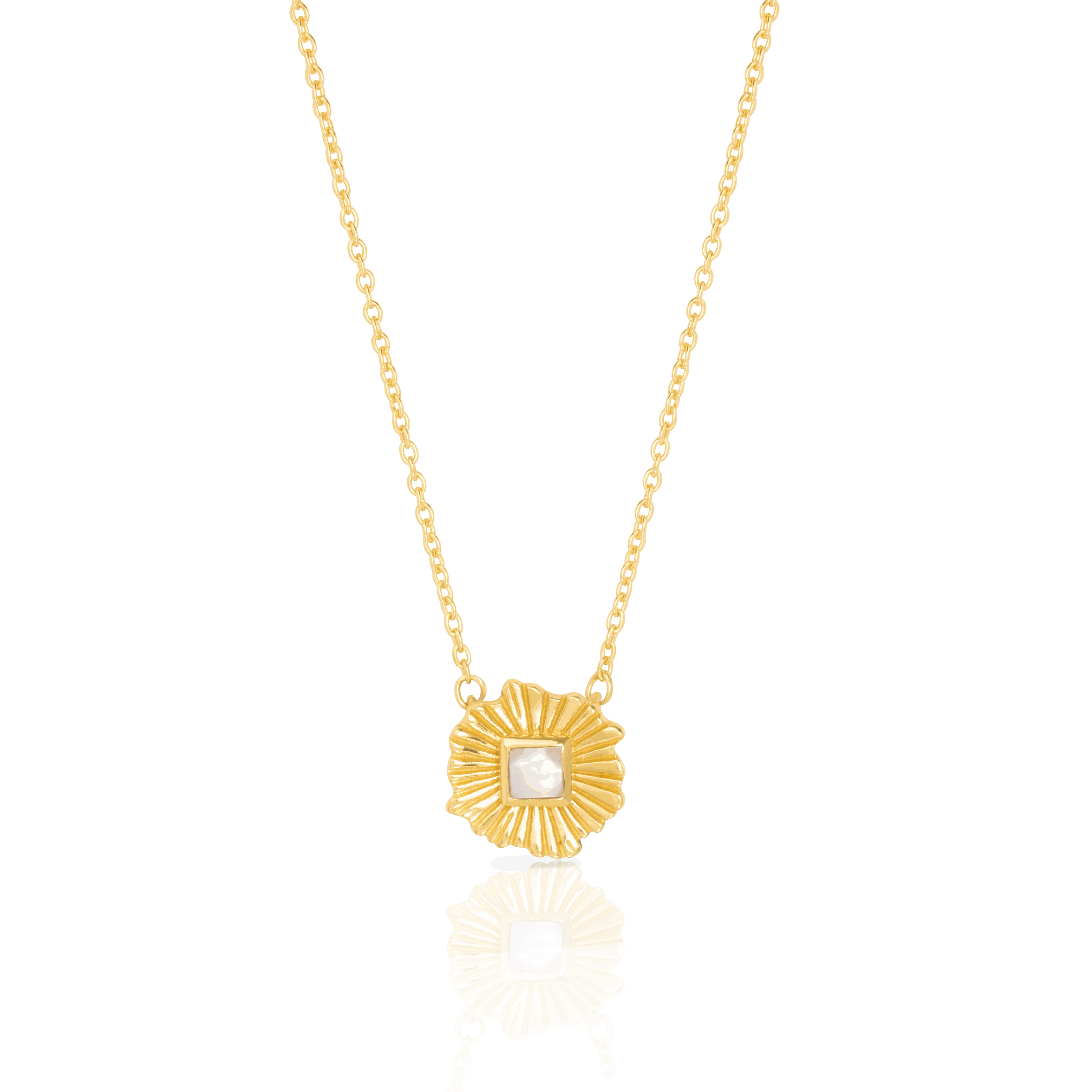 Clio semi-precious stone necklace - Image 3
