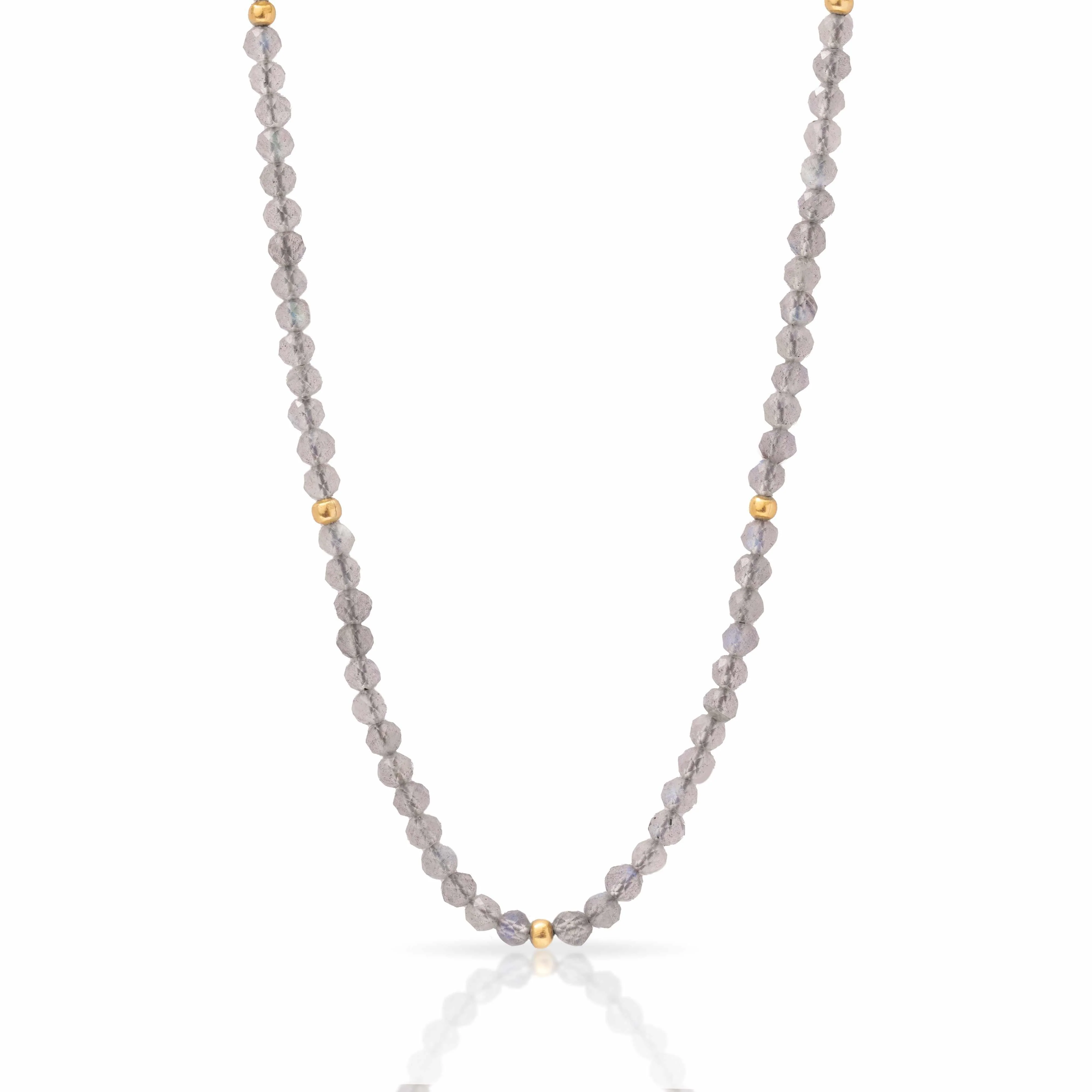 Klara gold vermeil semi precious necklace - Image 14