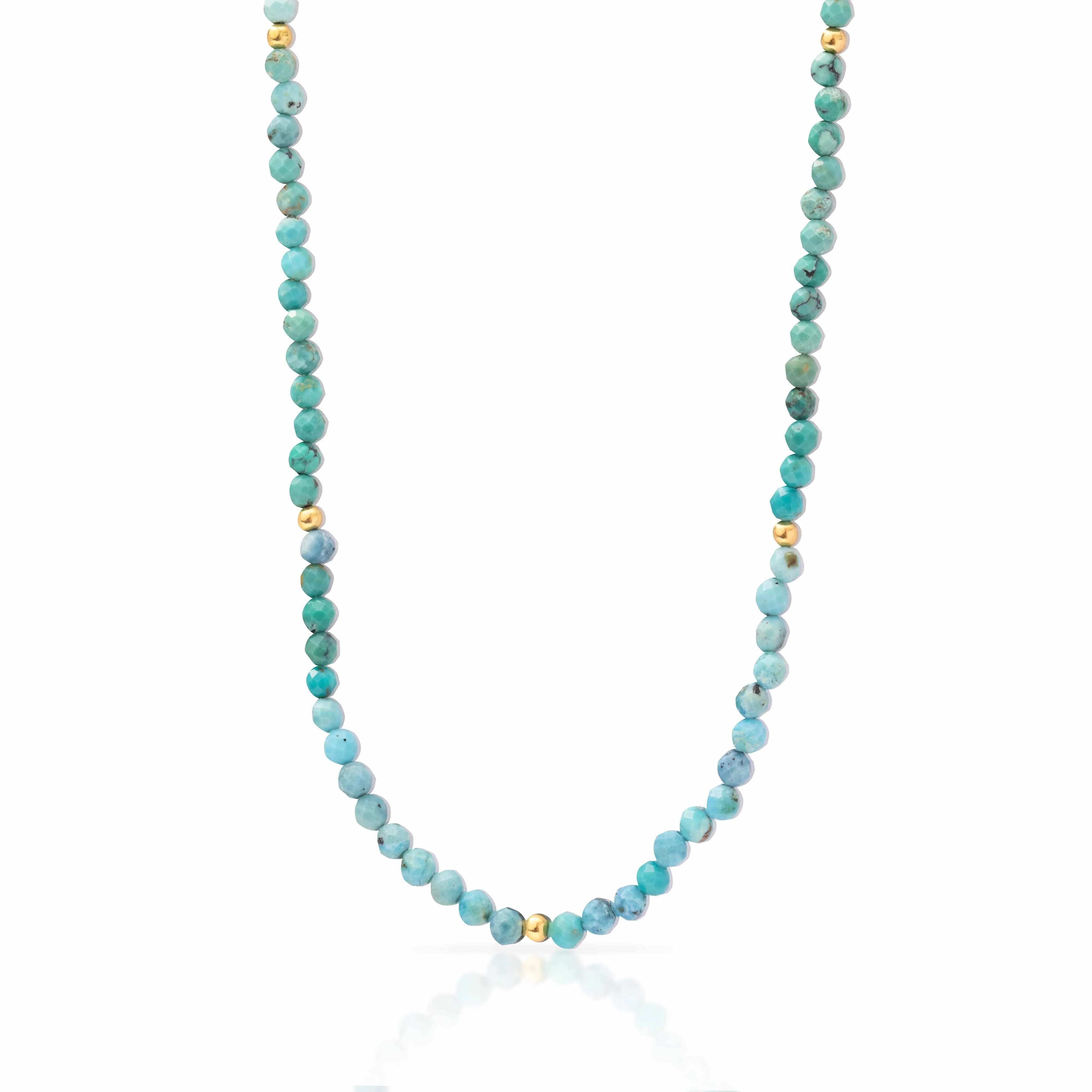 Klara gold vermeil semi precious necklace - Image 17