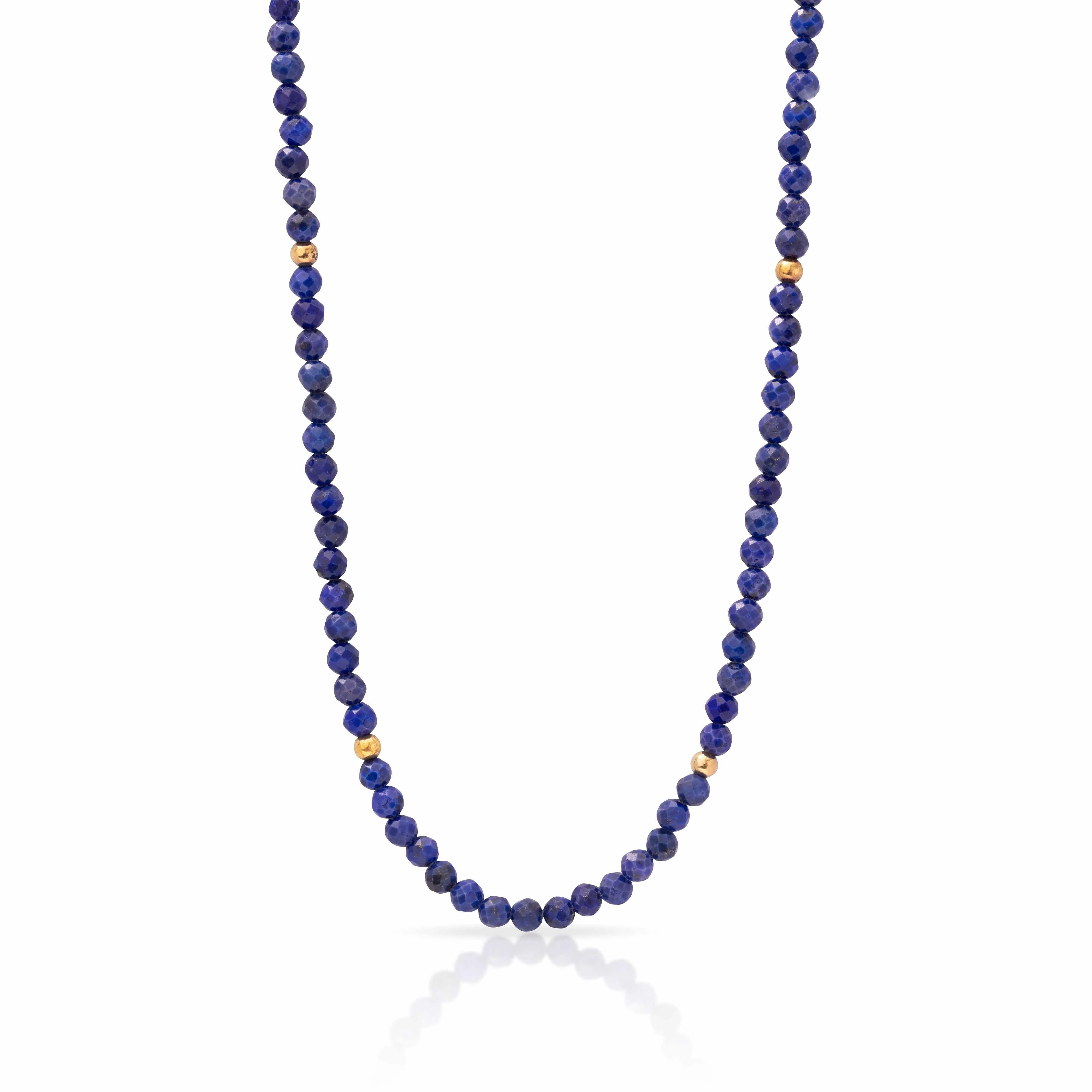 Klara gold vermeil semi precious necklace - Image 8