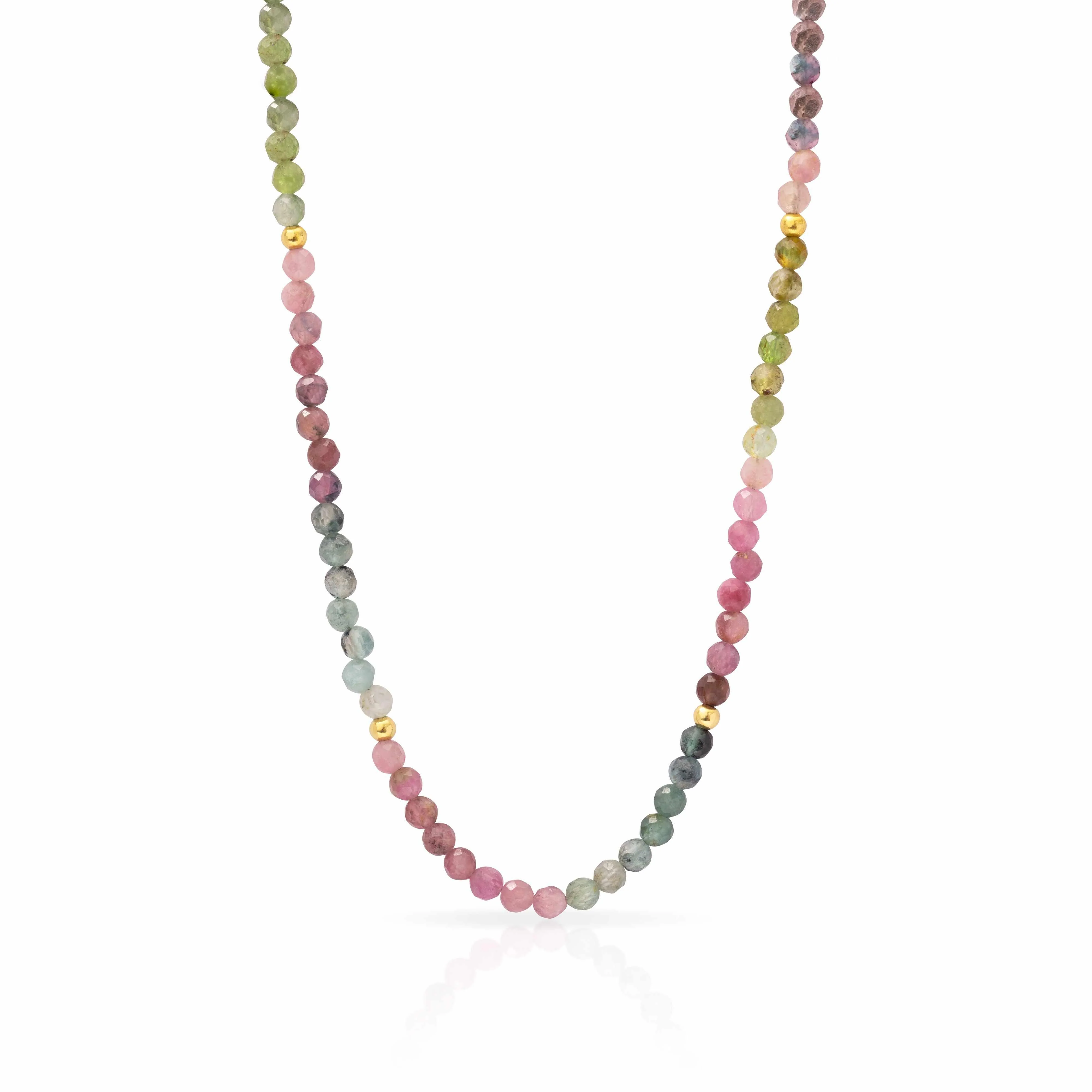 Klara gold vermeil semi precious necklace - Image 9