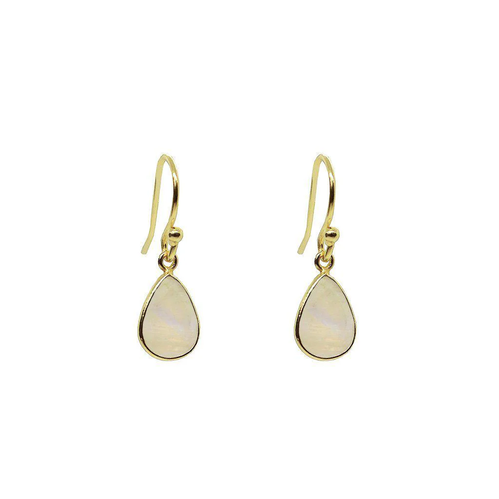 Izora 2 micron gold hook earrings - Image 5