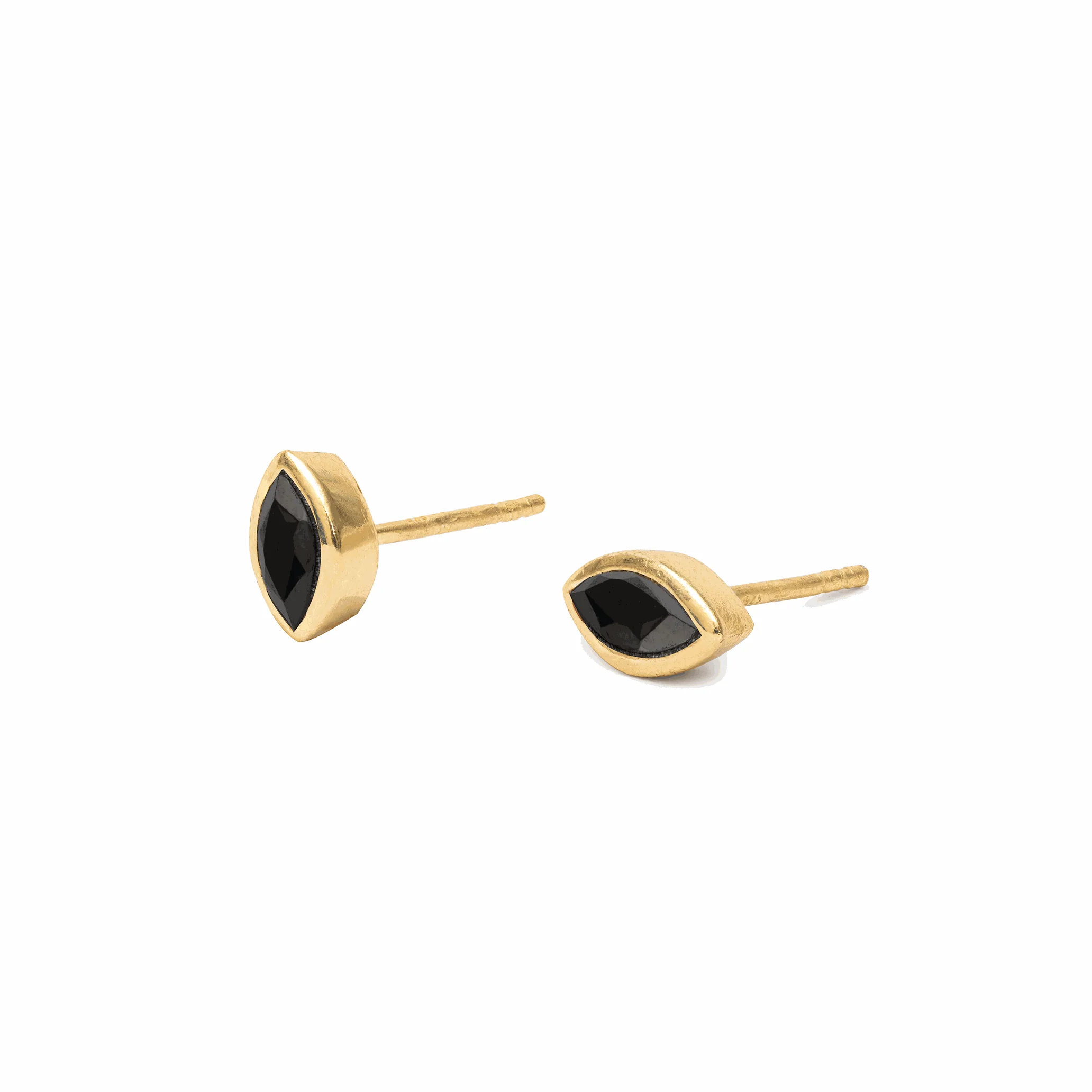 Louna diamond semi precious studs - Image 4