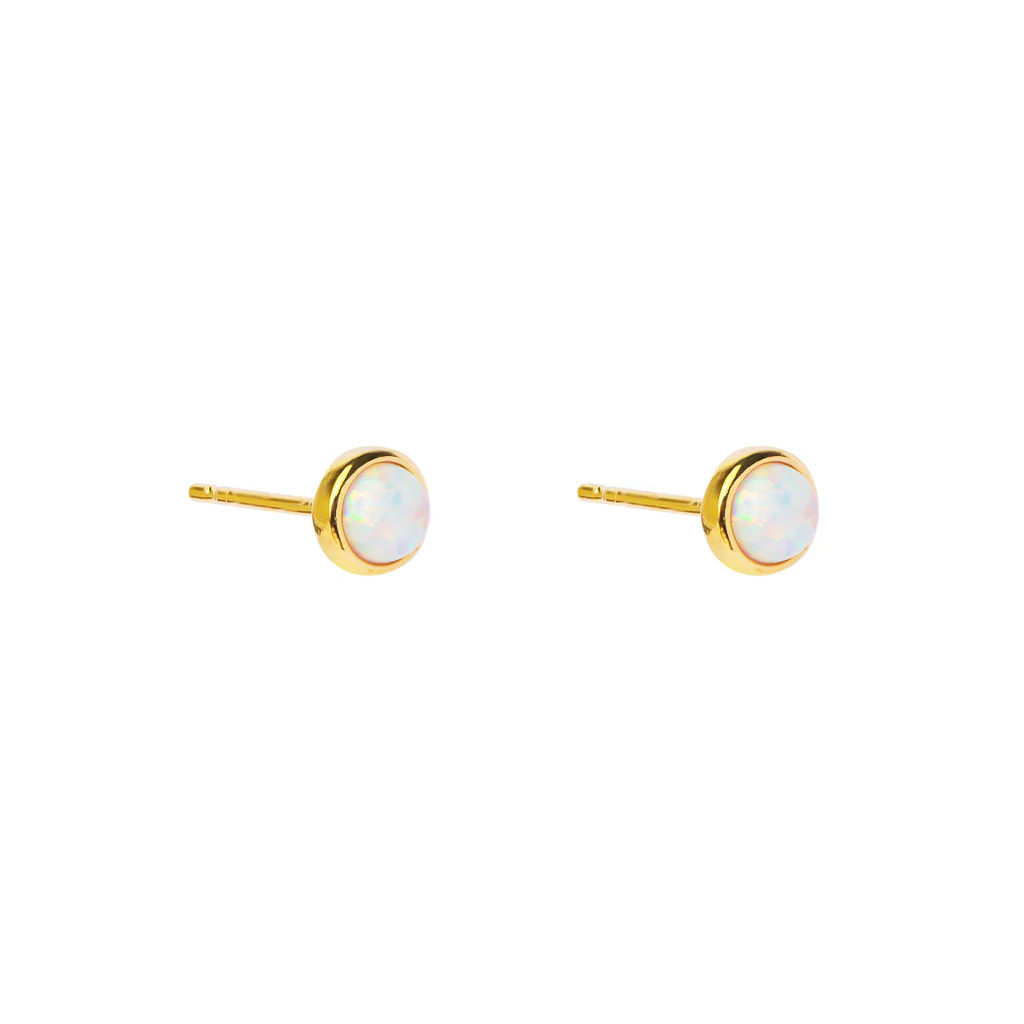 Olara opalite stud earrings - Image 2